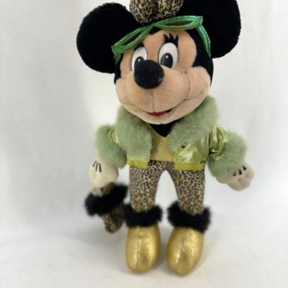 Vintage Disney Las Vegas Minnie Mouse DIVA Plush Doll Toy "Tacky Tourist"